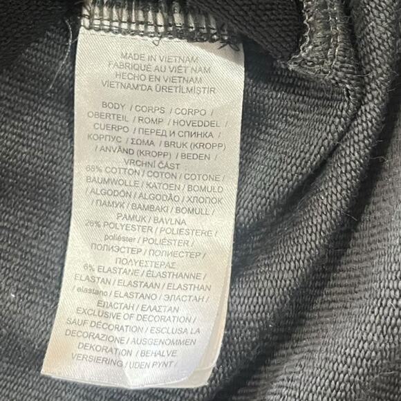 Lauren Ralph Lauren Black Label Womens Athletic Jacket XL Full Zip Gray Black - Picture 4 of 5